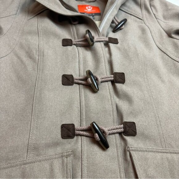 Merrell Tan Toggle Trench Coat - Picture 8 of 8